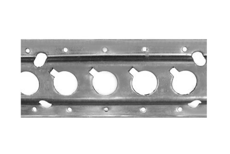F TRACK 5.8M LONG SERIES LOGISTIC TRACK GALVANISED - ANC3534