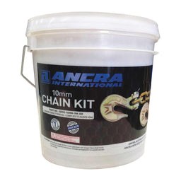 CHAIN 10MM X 9M WITH GRAB HOOKS - ANC40552-10MM-9M-GH