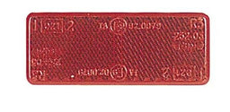 RED REFLECTOR ADHES 70MM X 28MM - 84037.1
