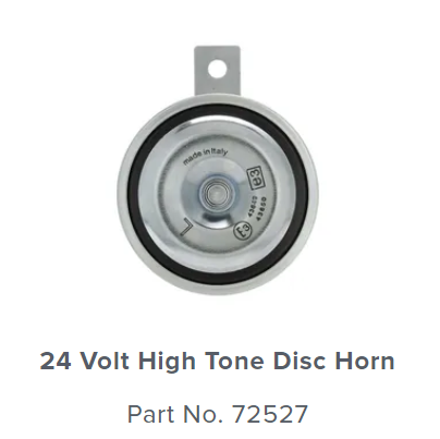 HORN DISC 24V HIGH TONE - 72527