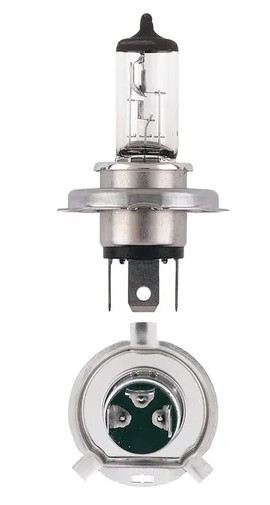 12V H4 60/55W P43T HALOGEN HEADLIGHT GLOBE (1) - 48881