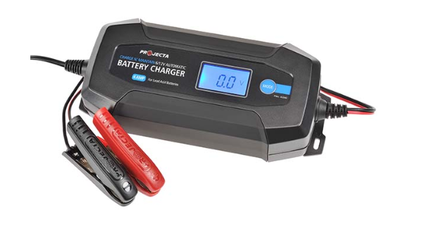 4A 6/12V 8STAGE AUTOMATIC BATTERY CHARGER - AC040
