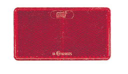 REFLECTOR RED RETRO 105 X 55MM ADHESIVE - 1 PCE - 84062.1