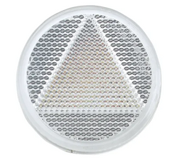 CLEAR RETRO REFLECTOR (C) 65MM SELF ADHESIV BL (2) - 84005BL