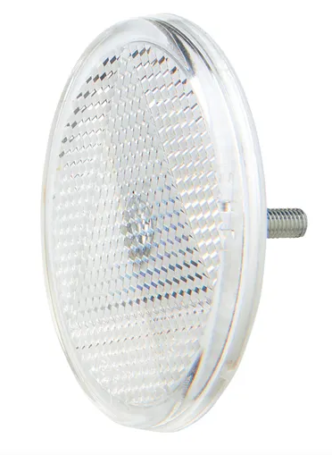 CLEAR RETRO REFLECTOR(C) 65MM WITH FIXING BOLT BL2 - 84000BL