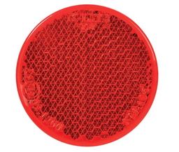 RED RETRO REFLECTOR WITH SELF ADHESIVE 42MM - 83992BL