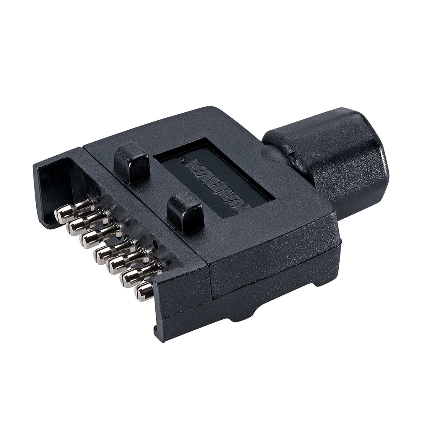 7 PIN FLAT TRAILER SOCKET BL PACK (1) - 82042BL