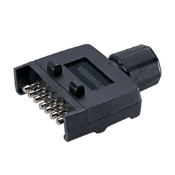 7 PIN FLAT TRAILER SOCKET BL PACK (1) - 82042BL