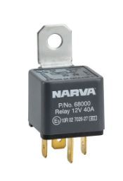 12V 40A NORMALLY OPEN 4 PIN RELAY (PACK OF 1) - 68000BL