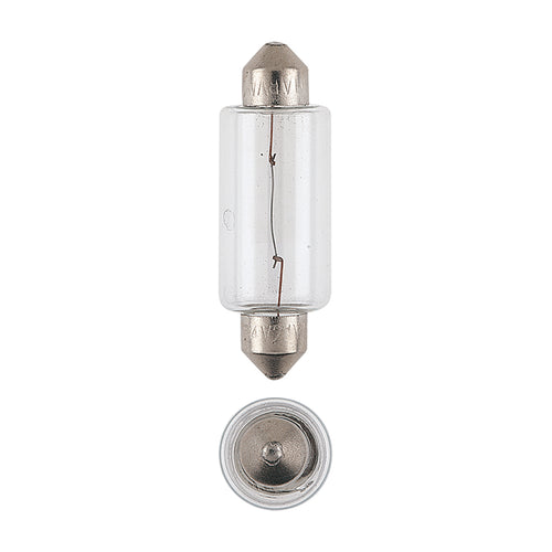 12V 21W C21W SV8-5.8 FESTOON GLOBES (PACK OF 2) - 47273BL