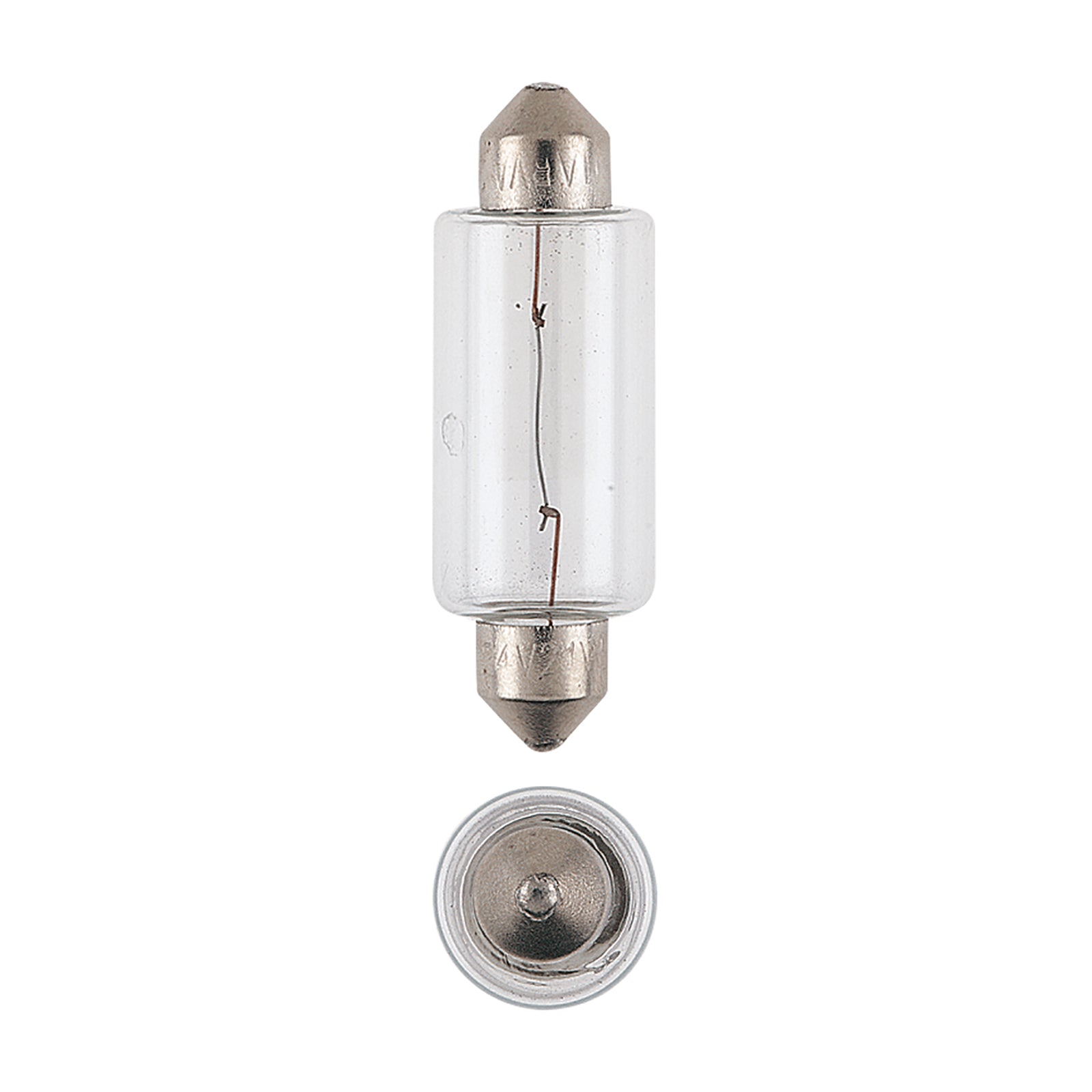 12V 21W C21W SV8-5.8 FESTOON GLOBES (PACK OF 2) - 47273BL