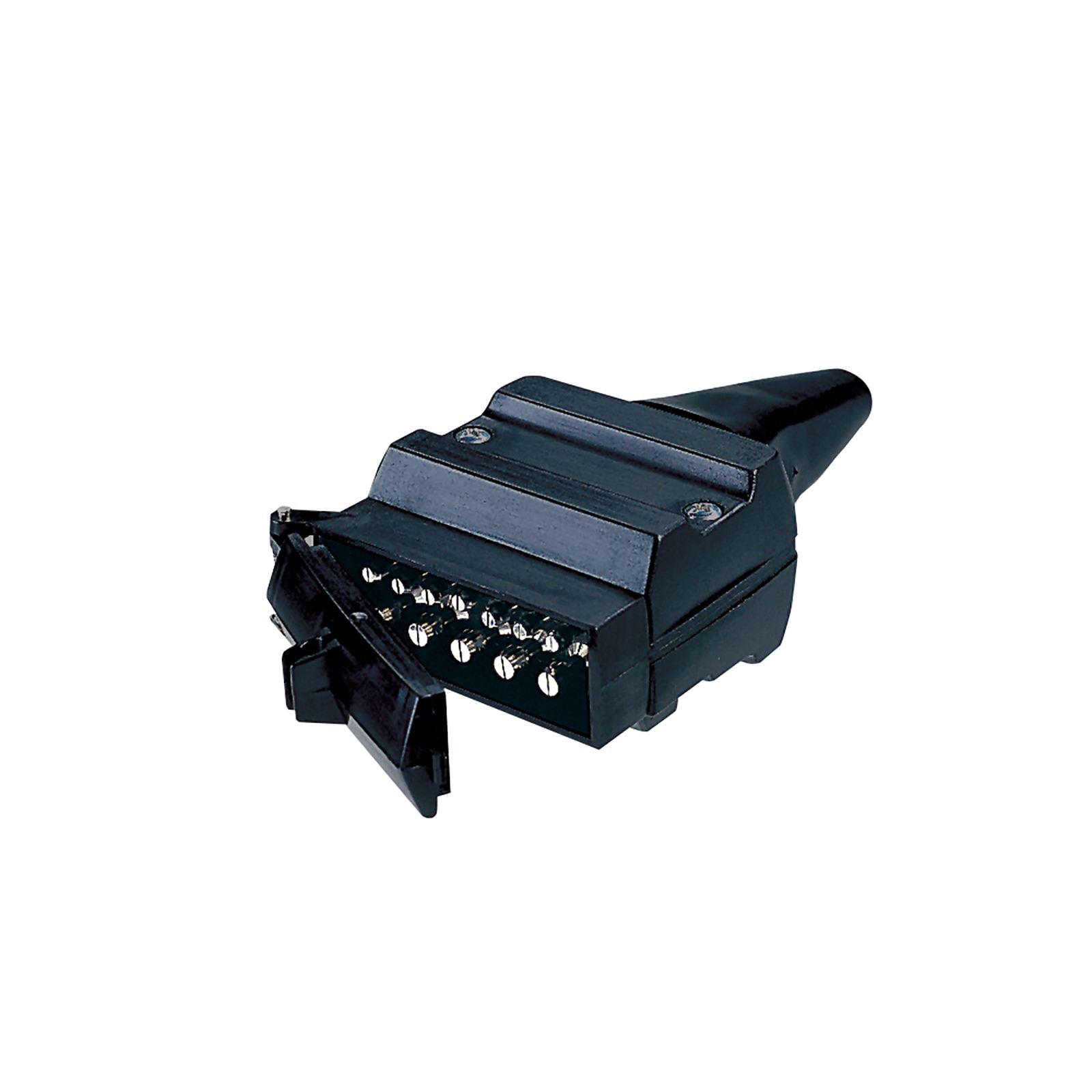 12 PIN FLAT PLUG BL PK (1) - 82171BL