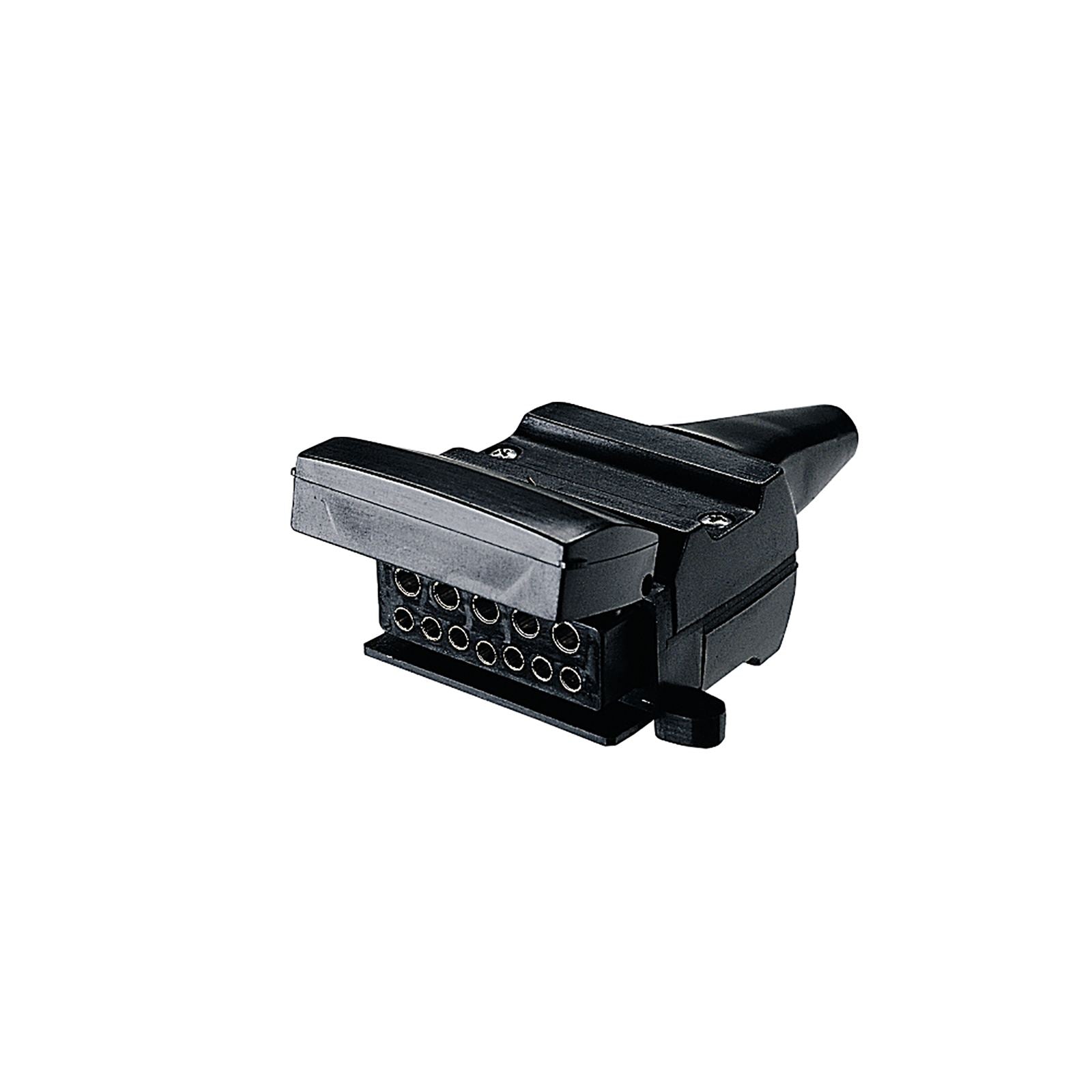 12 PIN FLAT TRAILER SOCKET NORMALY CLOSED - 82073BL