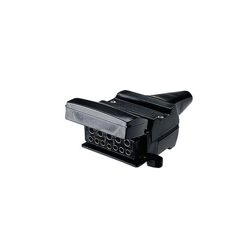 12 PIN FLAT TRAILER SOCKET NORMALY CLOSED - 82073BL