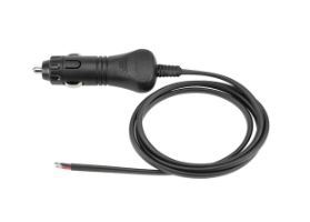 CIGARETTE LIGHTER PLUG - 12V + 24V WITH 1M LEAD - 81024BL