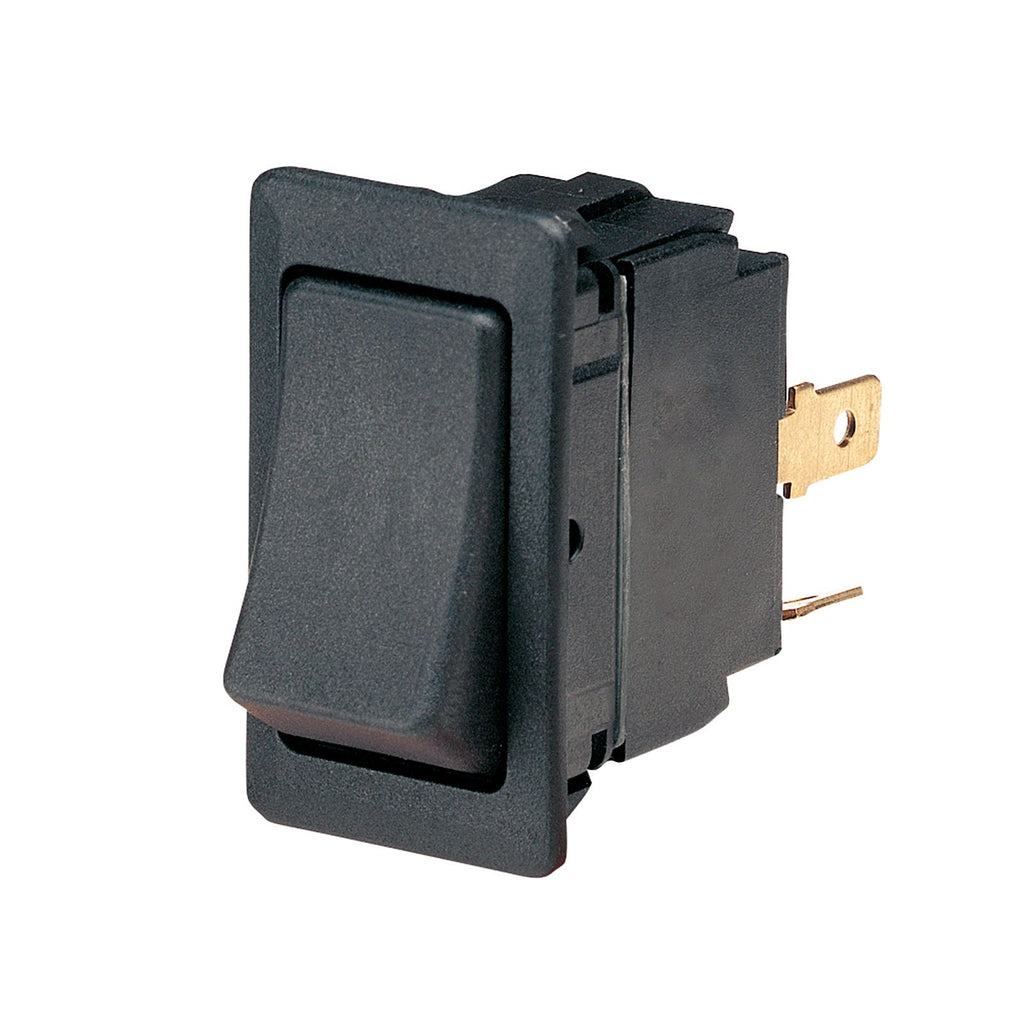 OFF/MOMENTARY (ON) HEAVY-DUTY ROCKER SWITCH - 63050BL