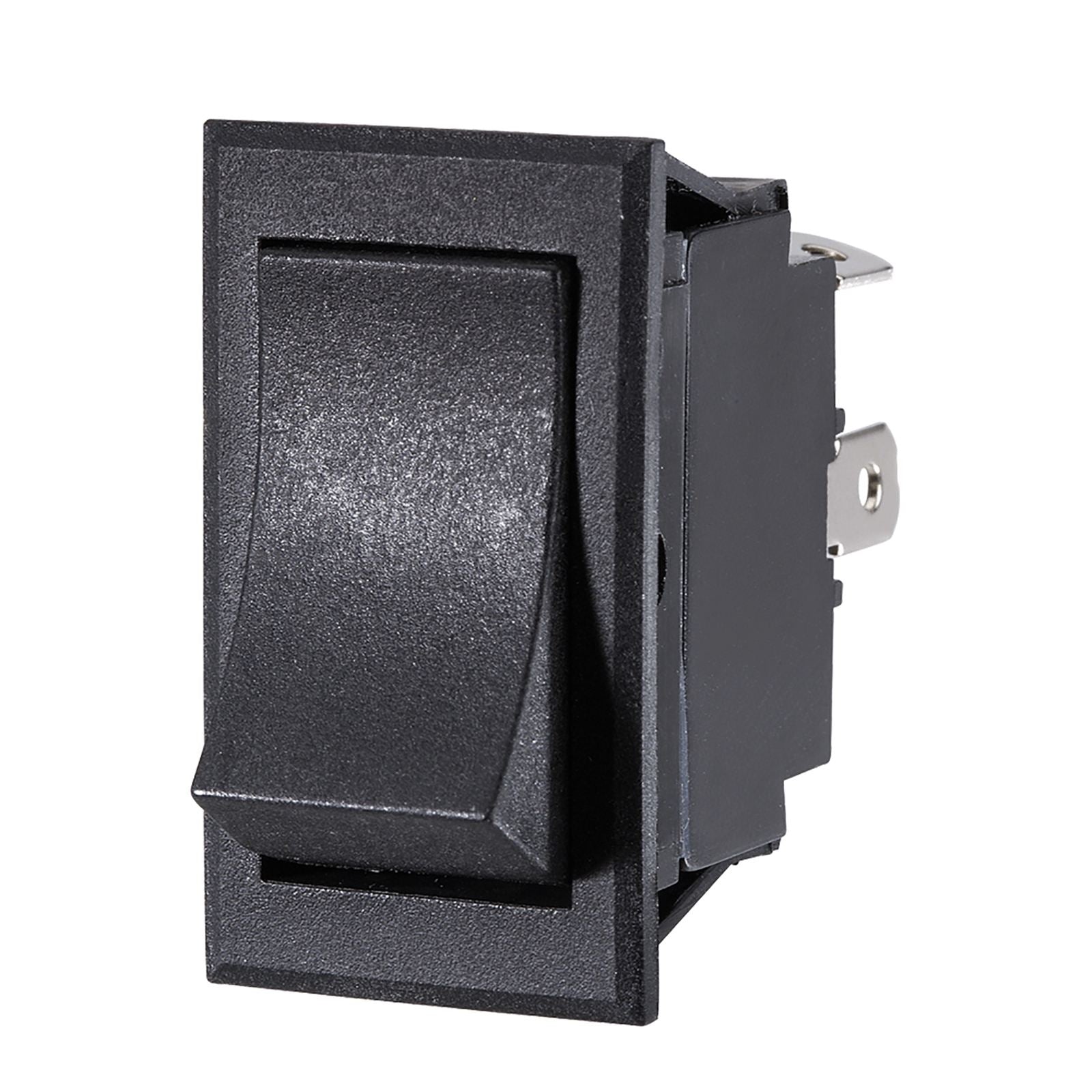 OFF/ON HEAVY-DUTY ROCKER SWITCH W PUSH ON TERMNALS - 63042BL