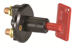 PLASTIC BATTERY MASTER SWITCH WITH REMOVABLE KEY - 61038