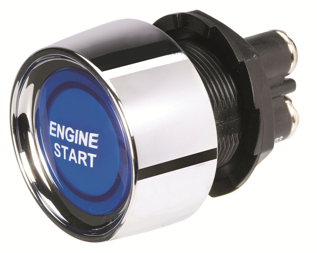 12 VOLT STARTER SWITCH W BLUE LED 50A, 12V - 60097BL