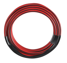 15A 4MM TWIN CORE FIG 8 CABLE (4M) RED W BLK TRACR - 5824-4F8