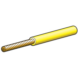 15A 4MM YELLOW SINGLE CORE CABLE (100M) - 5814-100YW