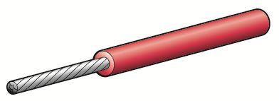 5A 2.5MM RED SINGLE CORE CABLE (7M) - 5812-7RD