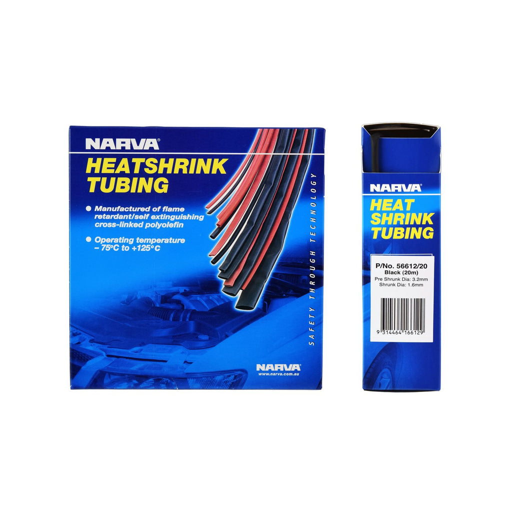 3.2MM BLACK HEATSHRINK TUBING DISPENSER (20M) - 56612/20
