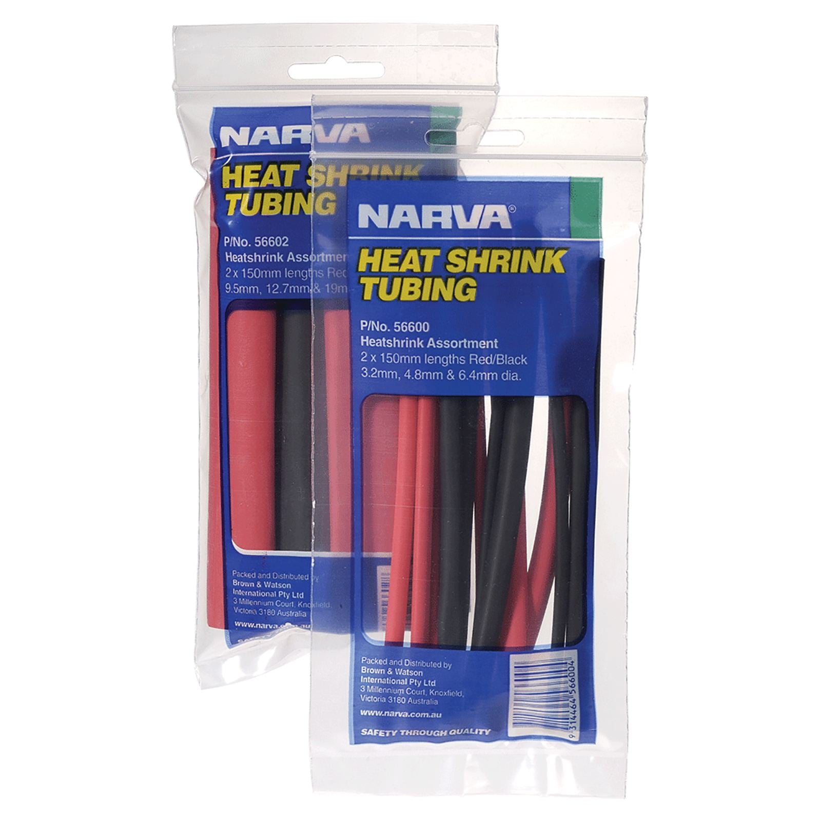 HEATSHRINK TUBING ASSORTMENT 9.5MM - 19MM DIA. - 56602