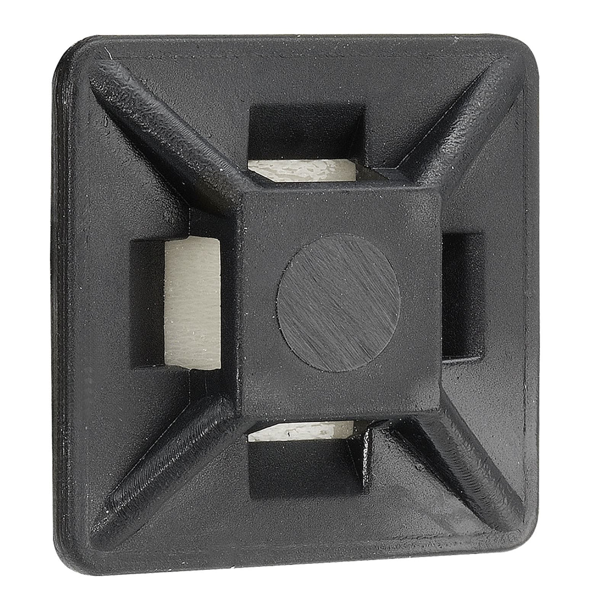 CAB TIE MOUNTS BLCK 19MM (100) - 56442