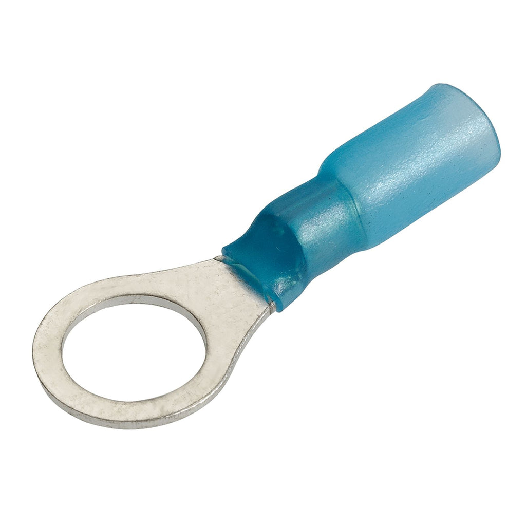 8.4MM ADHESIVE LINED RING TERMINAL 5/16" INCH DIAM - 56368BL