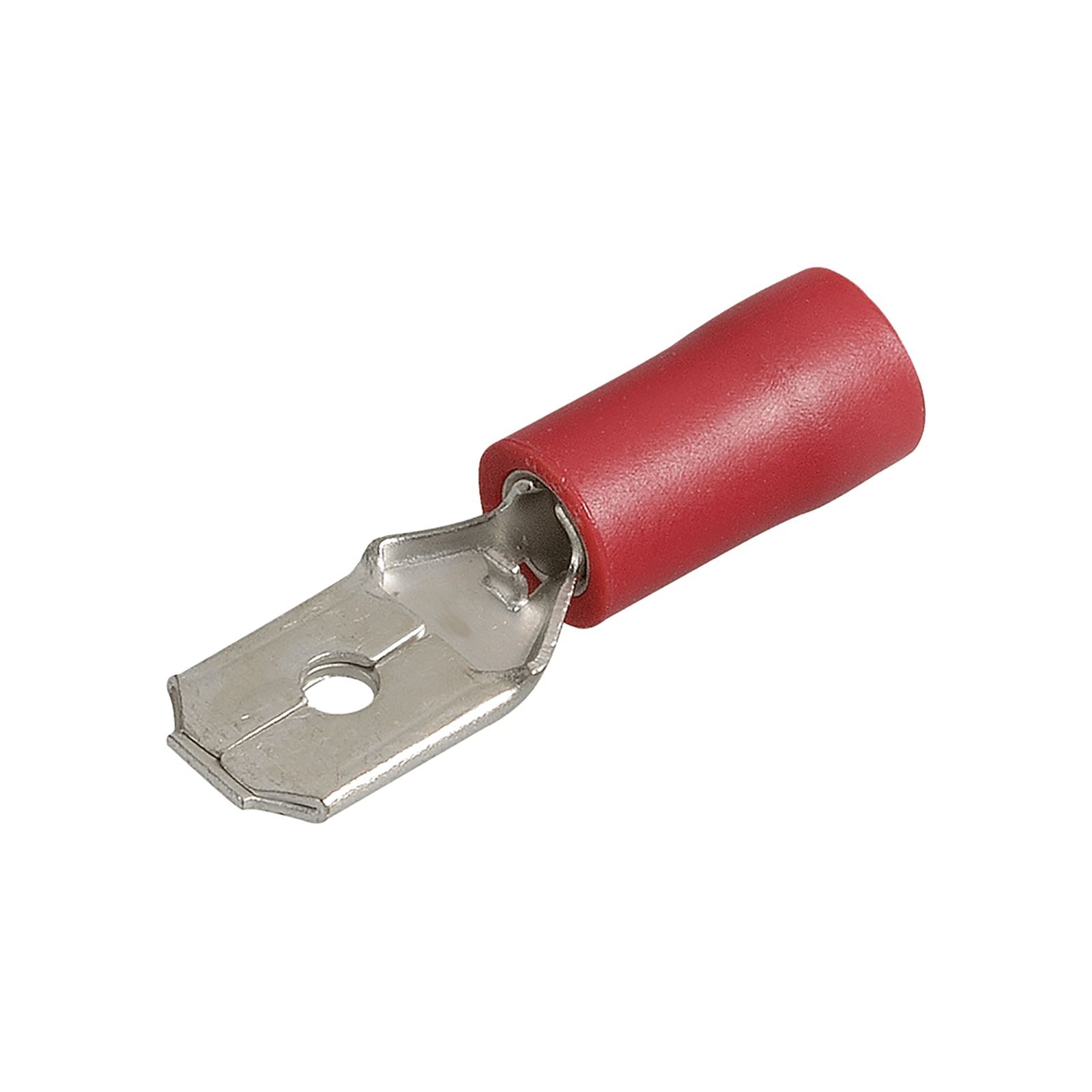 MALE BLADE TERMINAL RED 6.3MM - 56020BL
