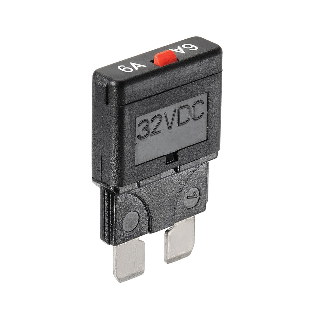 30 AMP GREEN MANUAL RESETTING CIRCUIT BREAKER (1) - 55730BL