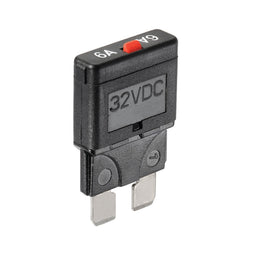 30 AMP GREEN MANUAL RESETTING CIRCUIT BREAKER (1) - 55730BL
