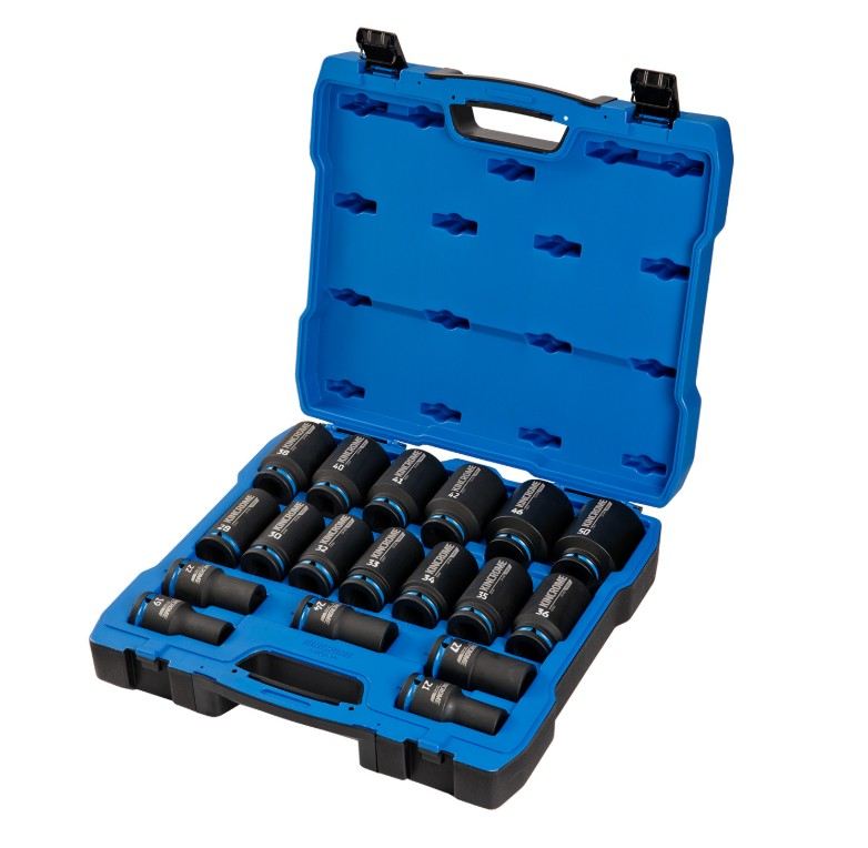 IMPACT DEEP SOCKET SET 3/4" 18P METRIC - K28246