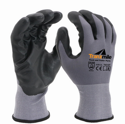 GLOVES MECHANICS SAFETY TRANZMILE LARGE - TMS20-540L