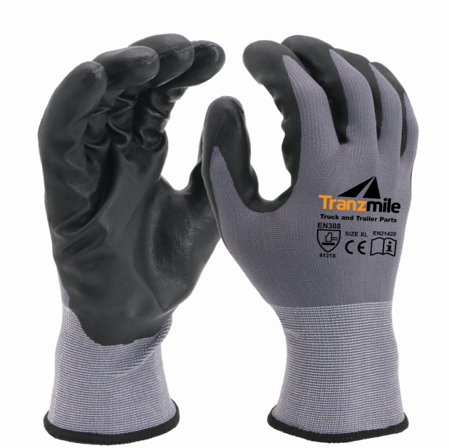 GLOVES MECHANICS SAFETY TRANZMILE LARGE - TMS20-540L