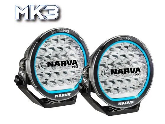 ULTIMA 215 MK3 LED HYBRID DRIVING PAIR WITH LOOM - 71744