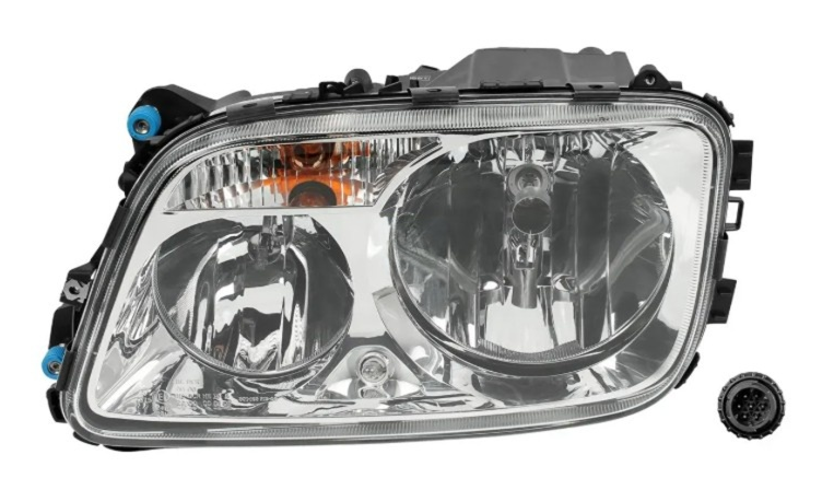 HEADLIGHT ACTROS MP3 LH 07-ON ELECTRIC ADJUSTER - 1V1399L