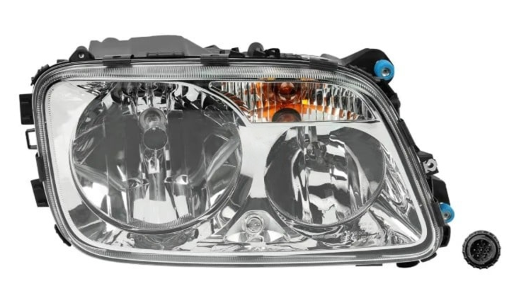 HEADLIGHT ACTROS MP3 RH 07-ON ELECTRIC ADJUSTER - 1V1399R