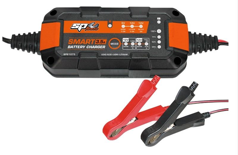 BATTERY SERVICE - CHARGER 3.5 AMP 8 STAGE - SP61075