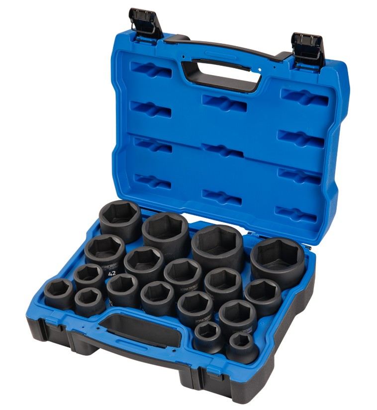 IMPACT SOCKET SET 3/4" 19 - 56MM 18 PIECE - K28242