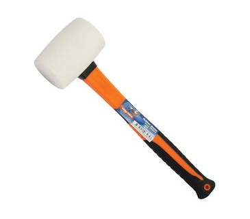 STRIKING TOOLS - HAMMER RUBBER MALLET WHITE - 454G - SP30275