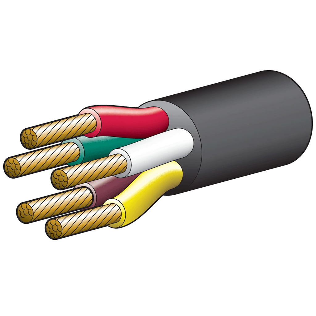 15A 4MM 5 CORE TRAILER CABLE (100M) - 5854-100TC