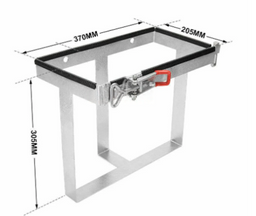JERRY CAN HOLDER LOCKABLE - JGJERHIN-L