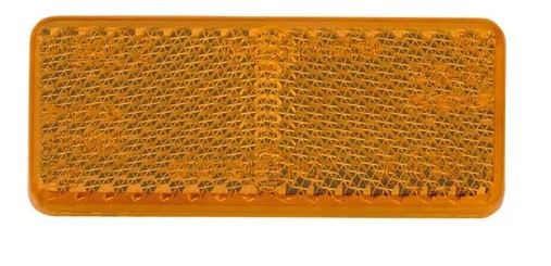 AMBER REFLECTOR ADHES 70MM X 28MM - 84036.1