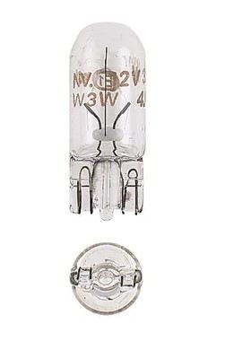 12V 5W W2.1 X 9.5D W5W PREMIUM WEDGE GLOBES (1) - 17177BL