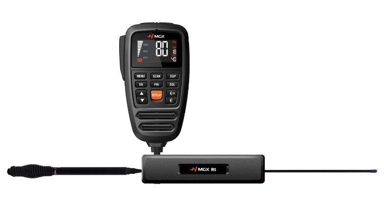 MGX REMOTE MIC 12/24V UHF/LMR WANDERER PACK - MGXR1WAN