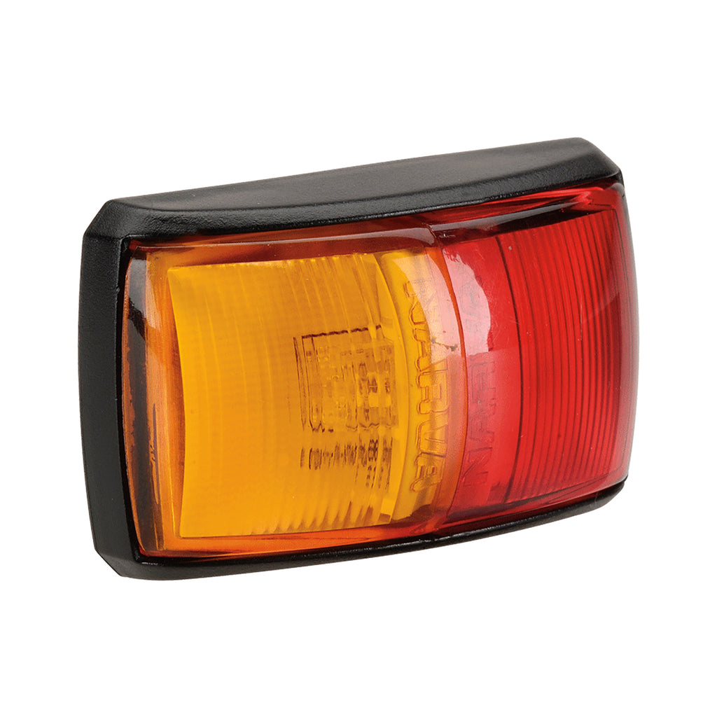 SIDE MARKER MDL 14 LED R/A BLACK BASE - 91402