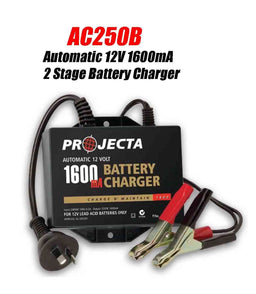 1600MA 12V AUTO BATTERY CHARGER - AC250B