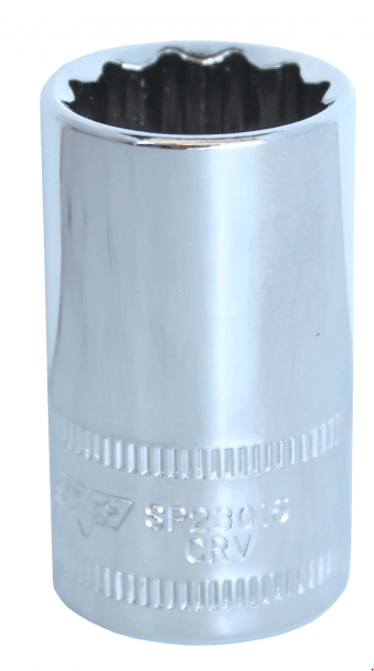 SOCKET - 1/2"DR STANDARD 12PT METRIC 22MM - SP23022